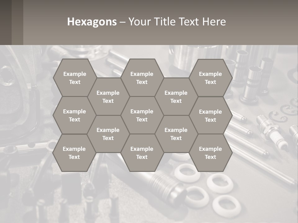 A Group Of Tools Sitting On Top Of A Table PowerPoint Template