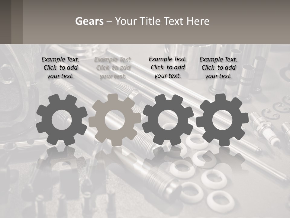 A Group Of Tools Sitting On Top Of A Table PowerPoint Template