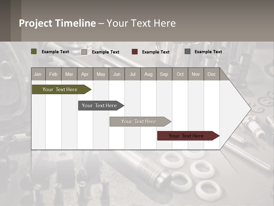 A Group Of Tools Sitting On Top Of A Table PowerPoint Template