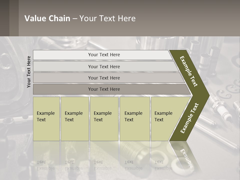 A Group Of Tools Sitting On Top Of A Table PowerPoint Template