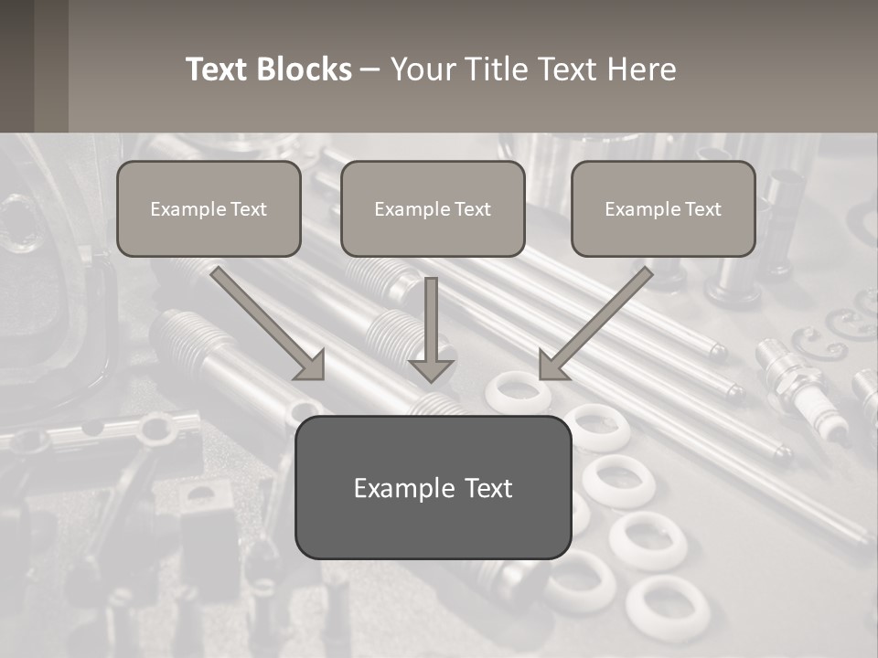 A Group Of Tools Sitting On Top Of A Table PowerPoint Template