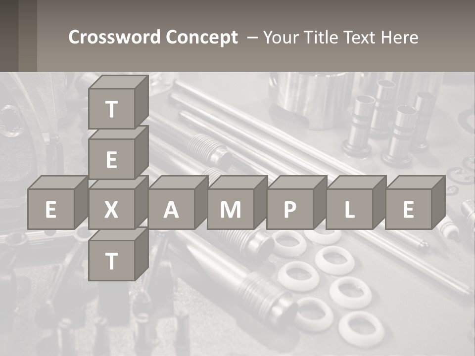 A Group Of Tools Sitting On Top Of A Table PowerPoint Template