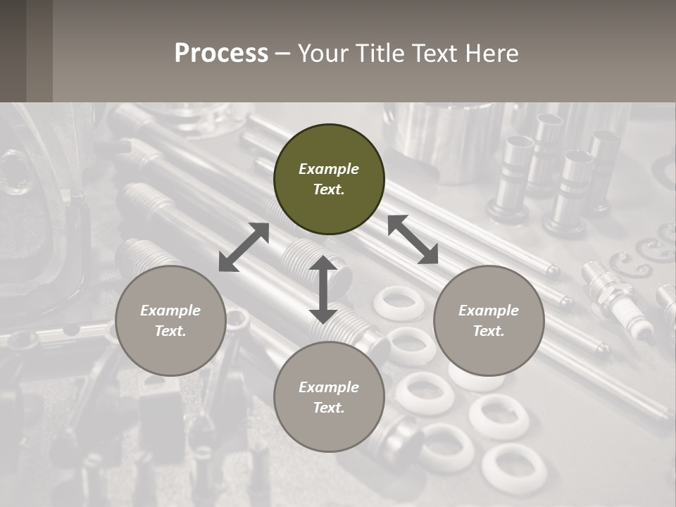 A Group Of Tools Sitting On Top Of A Table PowerPoint Template