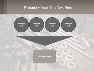 A Group Of Tools Sitting On Top Of A Table PowerPoint Template