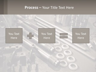 A Group Of Tools Sitting On Top Of A Table PowerPoint Template