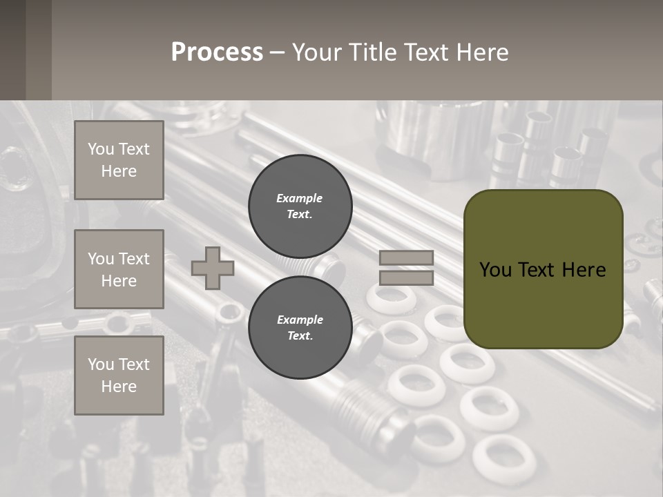 A Group Of Tools Sitting On Top Of A Table PowerPoint Template