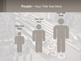 A Group Of Tools Sitting On Top Of A Table PowerPoint Template