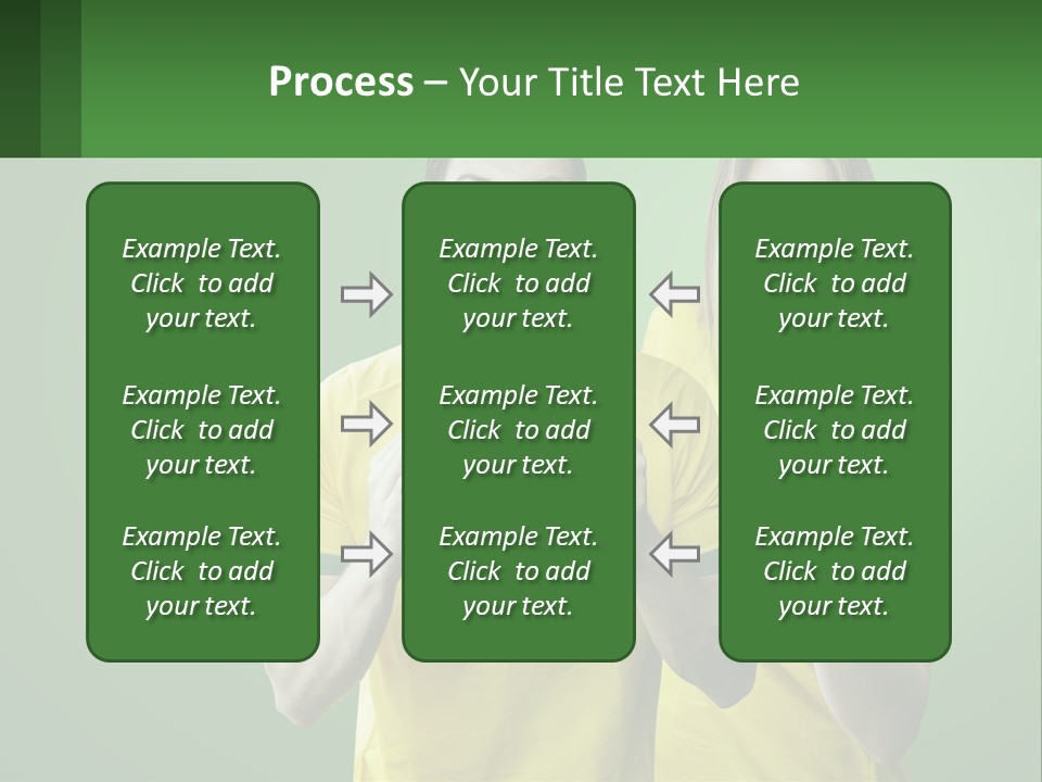 A Man And A Woman Holding A Soccer Ball PowerPoint Template