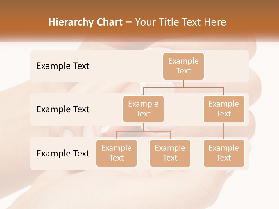 A Woman's Hands With A Manicure Holding Another Woman's Hand PowerPoint Template
