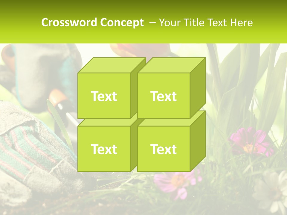 A Person Digging In The Dirt With A Shovel PowerPoint Template