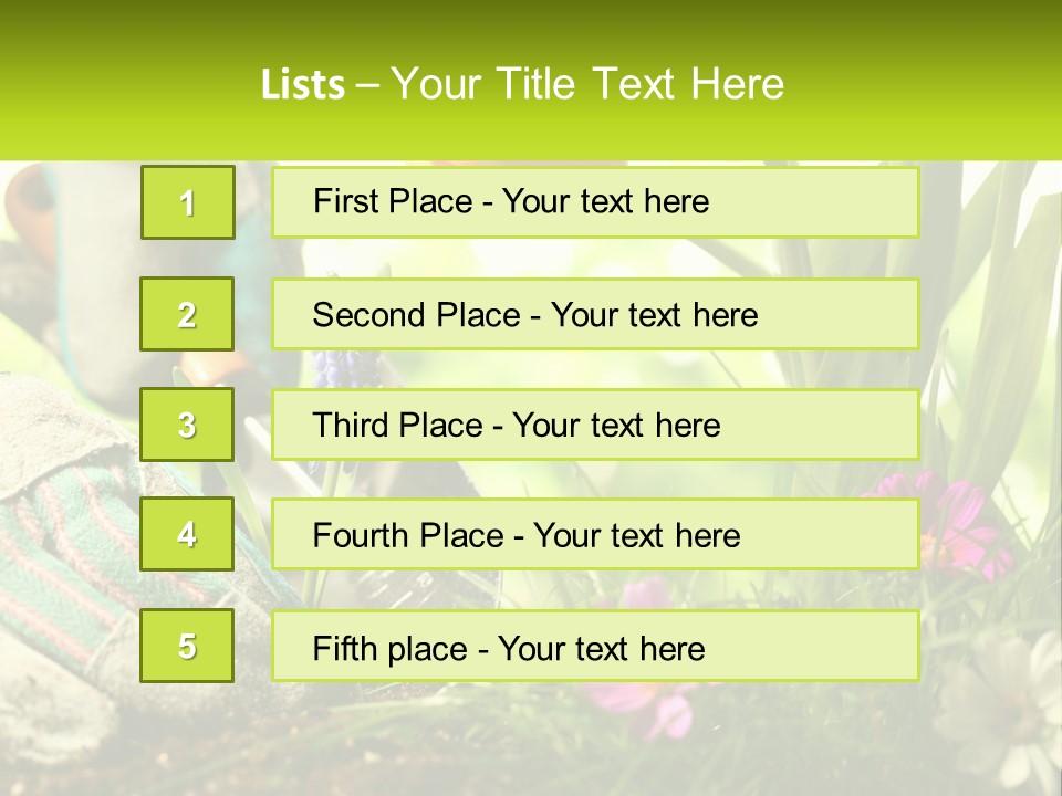 A Person Digging In The Dirt With A Shovel PowerPoint Template