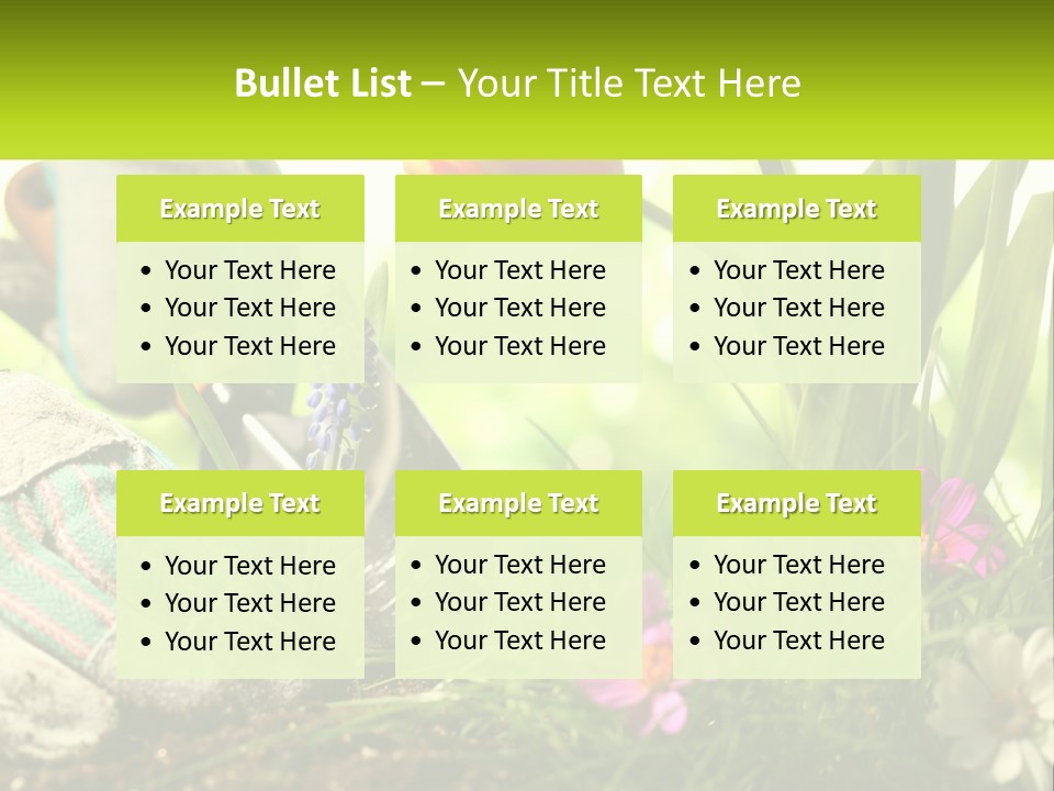 A Person Digging In The Dirt With A Shovel PowerPoint Template