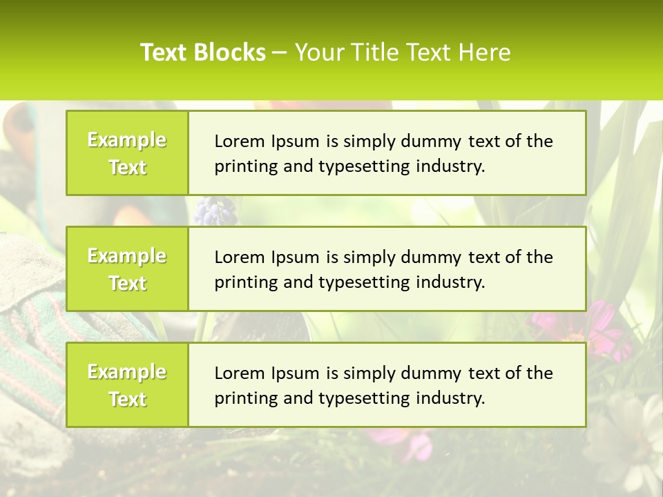 A Person Digging In The Dirt With A Shovel PowerPoint Template