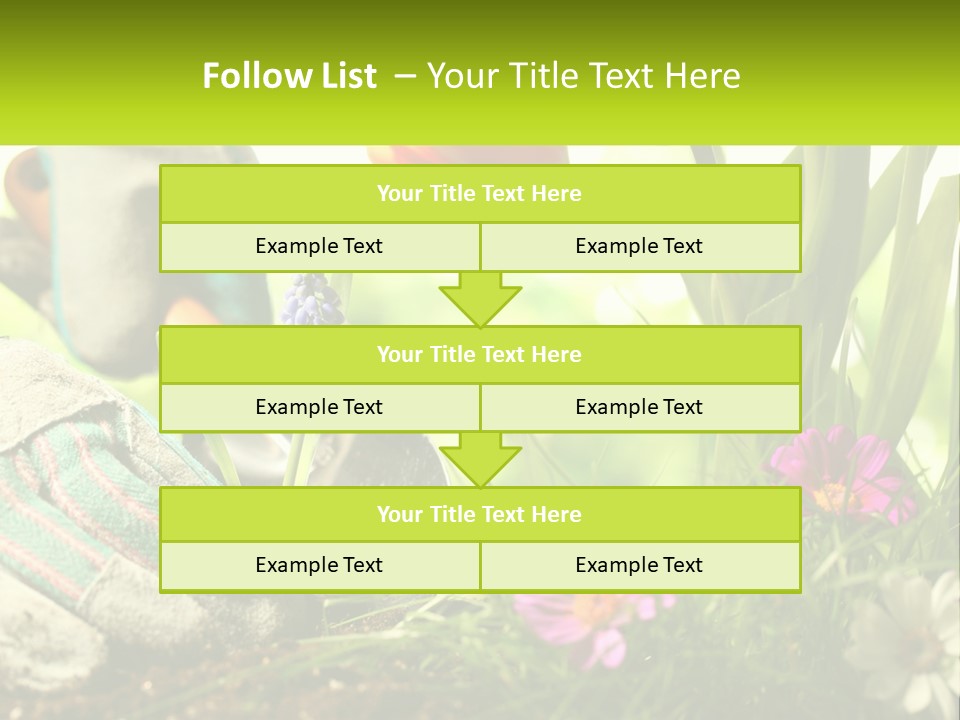A Person Digging In The Dirt With A Shovel PowerPoint Template