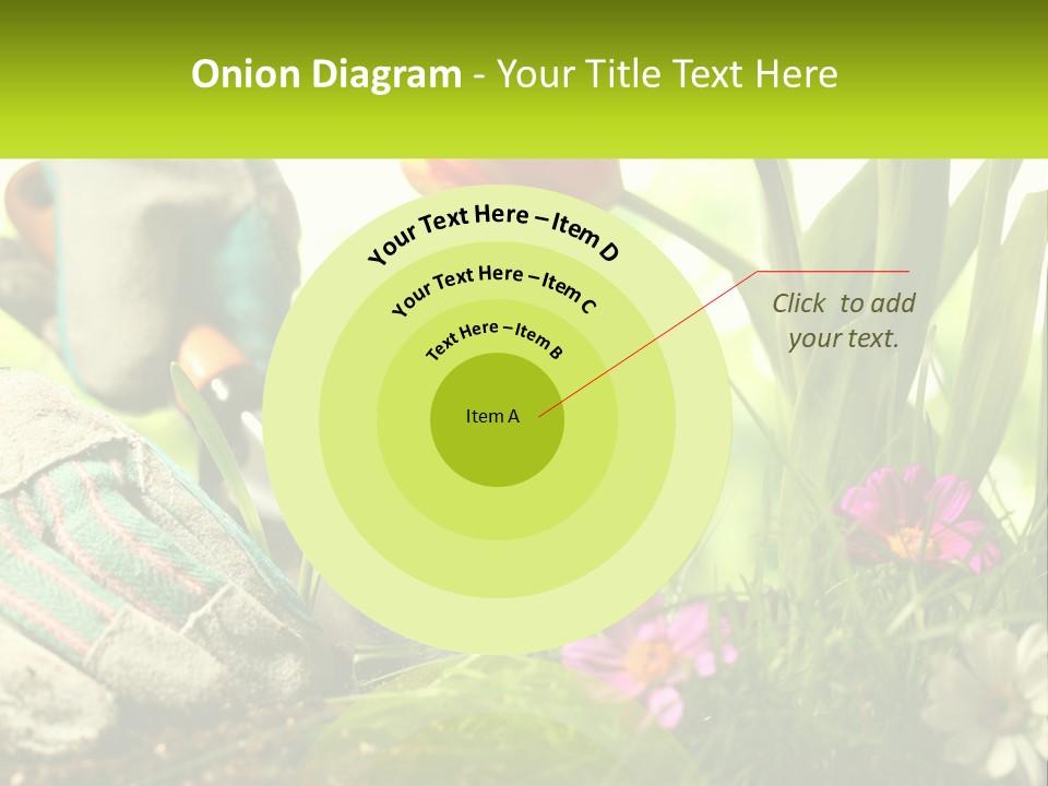 A Person Digging In The Dirt With A Shovel PowerPoint Template