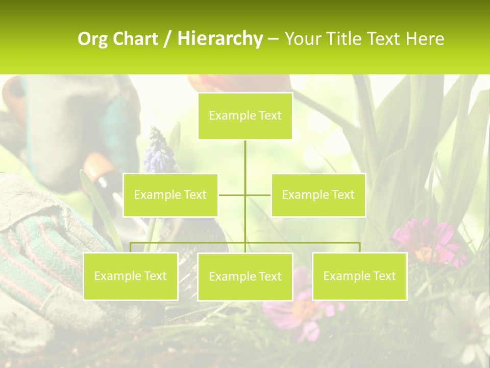 A Person Digging In The Dirt With A Shovel PowerPoint Template