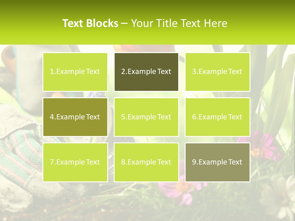 A Person Digging In The Dirt With A Shovel PowerPoint Template