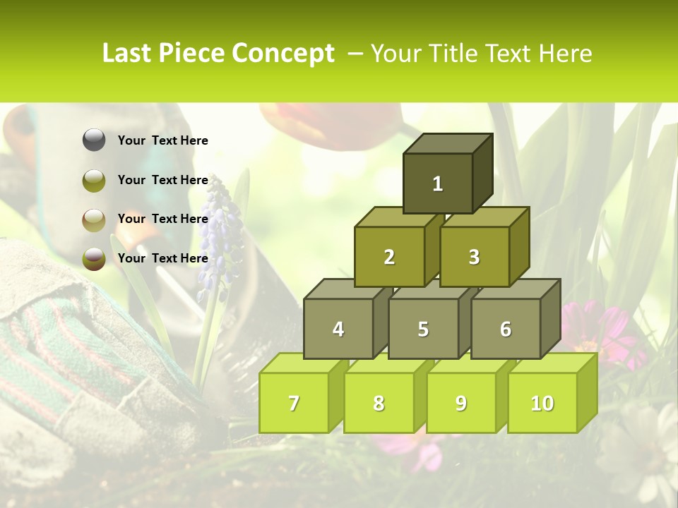 A Person Digging In The Dirt With A Shovel PowerPoint Template