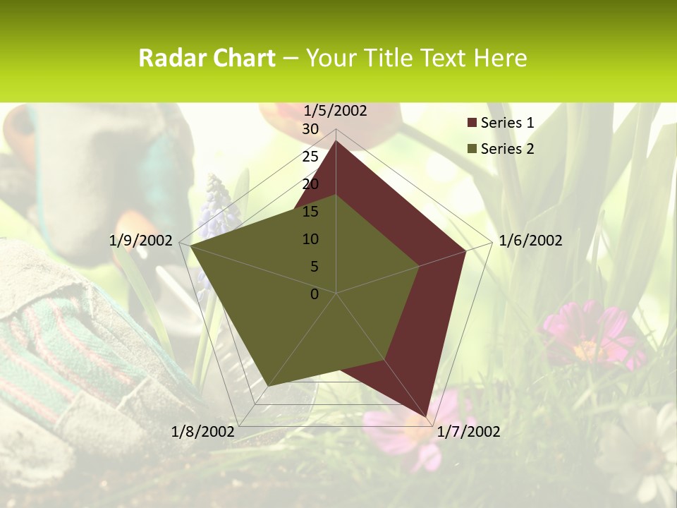 A Person Digging In The Dirt With A Shovel PowerPoint Template