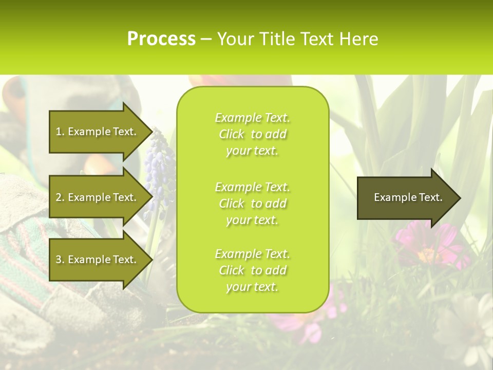 A Person Digging In The Dirt With A Shovel PowerPoint Template