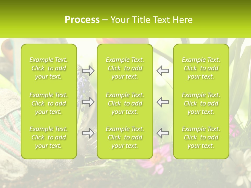 A Person Digging In The Dirt With A Shovel PowerPoint Template