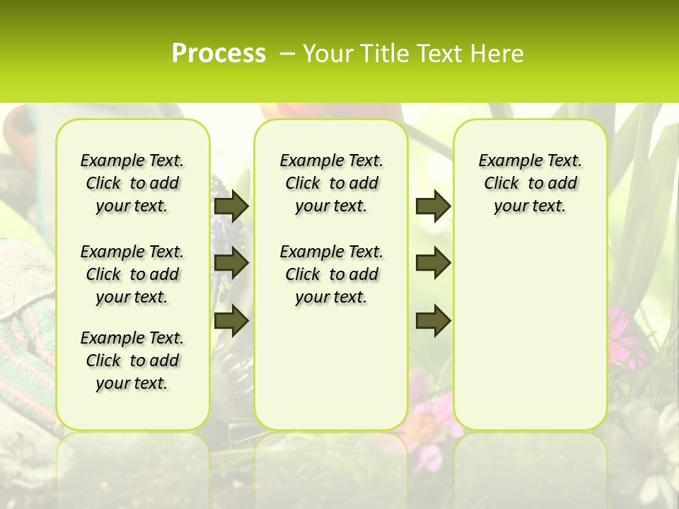A Person Digging In The Dirt With A Shovel PowerPoint Template