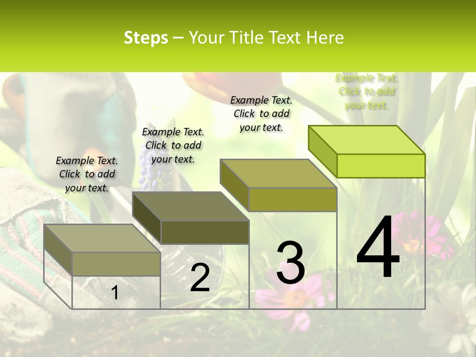 A Person Digging In The Dirt With A Shovel PowerPoint Template