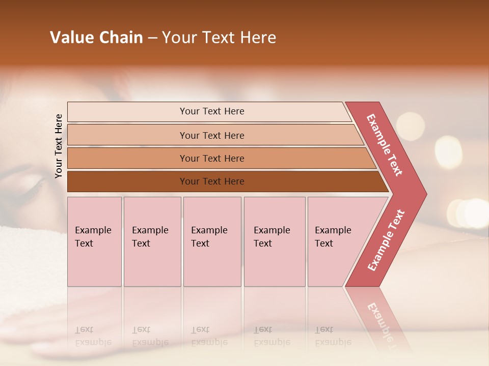 A Woman Getting A Back Massage In A Spa PowerPoint Template