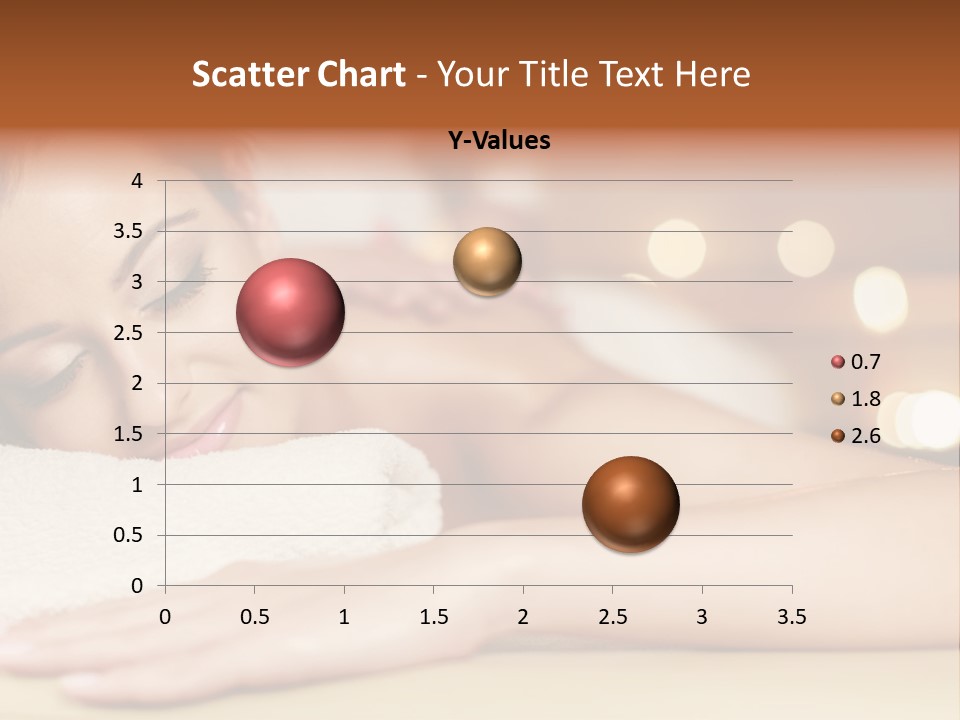 A Woman Getting A Back Massage In A Spa PowerPoint Template