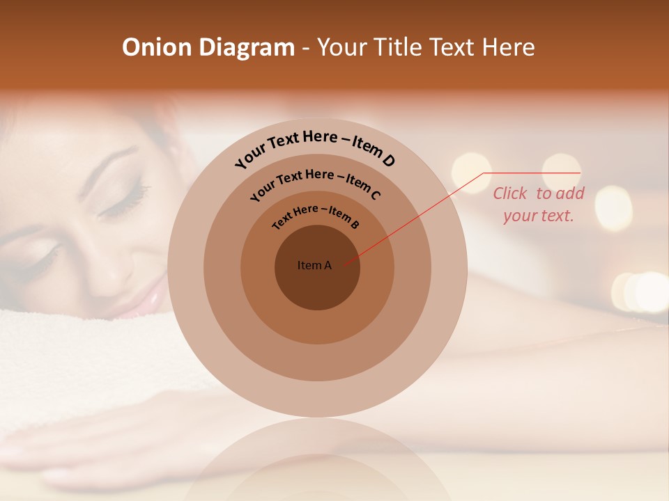 A Woman Getting A Back Massage In A Spa PowerPoint Template