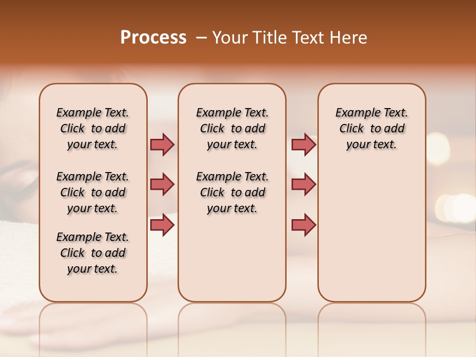 A Woman Getting A Back Massage In A Spa PowerPoint Template