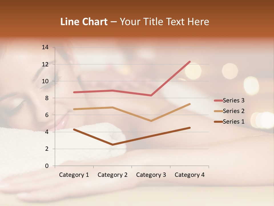 A Woman Getting A Back Massage In A Spa PowerPoint Template