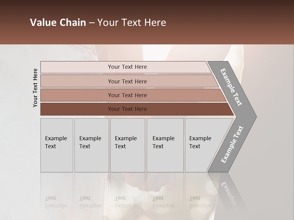 A Couple Holding Hands With The Sun Shining Behind Them PowerPoint Template