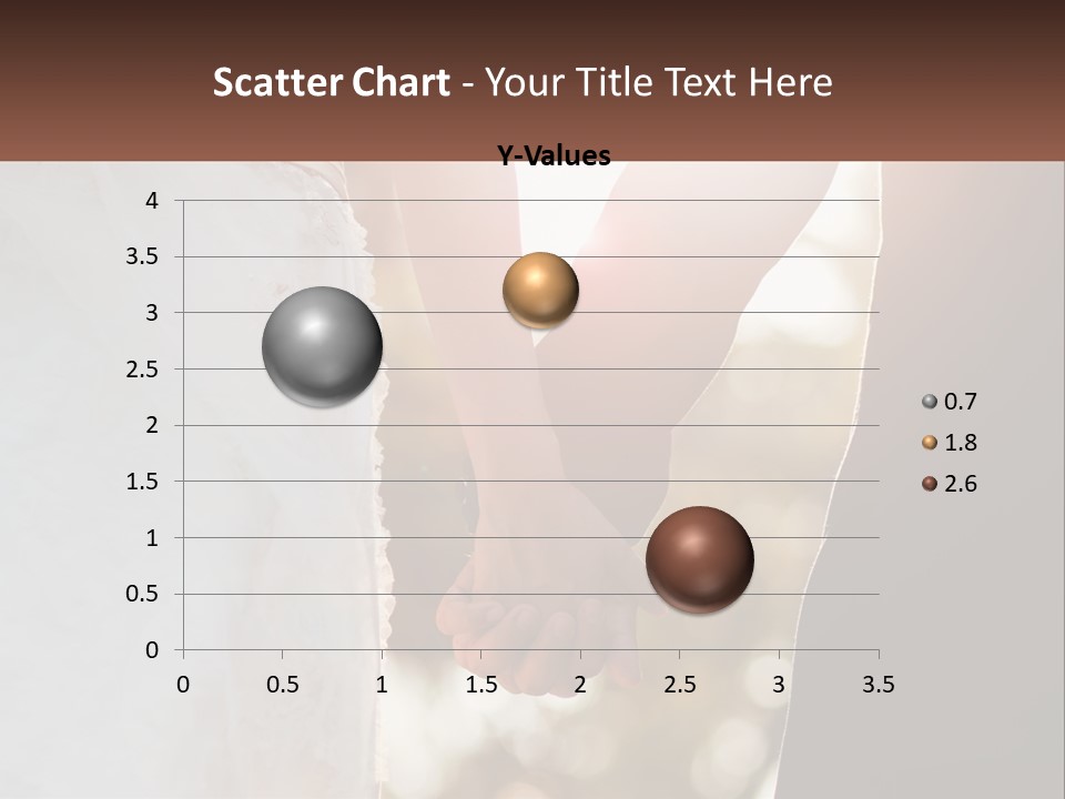 A Couple Holding Hands With The Sun Shining Behind Them PowerPoint Template