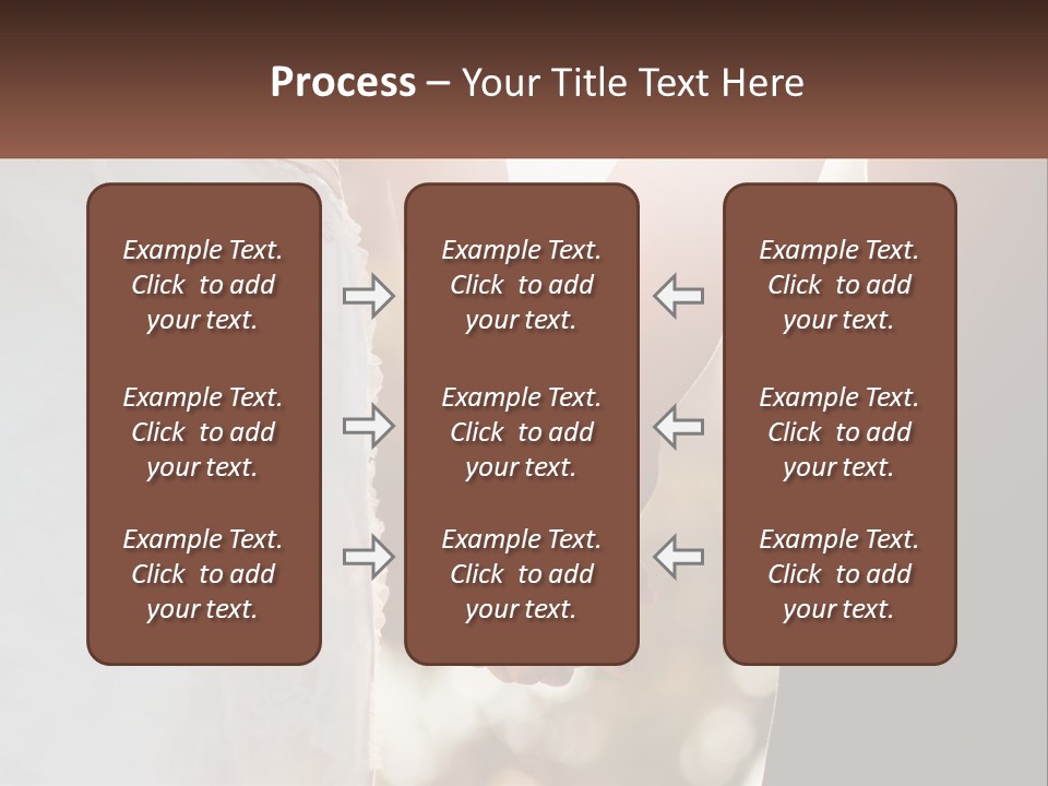 A Couple Holding Hands With The Sun Shining Behind Them PowerPoint Template