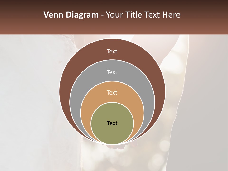 A Couple Holding Hands With The Sun Shining Behind Them PowerPoint Template