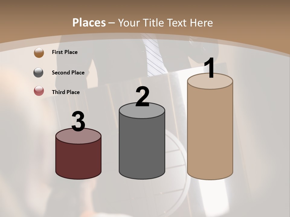 A Man Giving A Presentation To A Group Of People PowerPoint Template