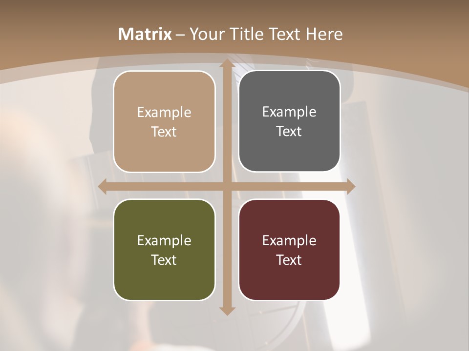A Man Giving A Presentation To A Group Of People PowerPoint Template