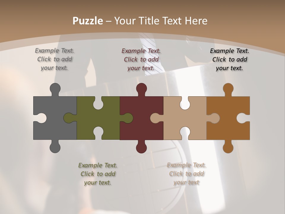 A Man Giving A Presentation To A Group Of People PowerPoint Template