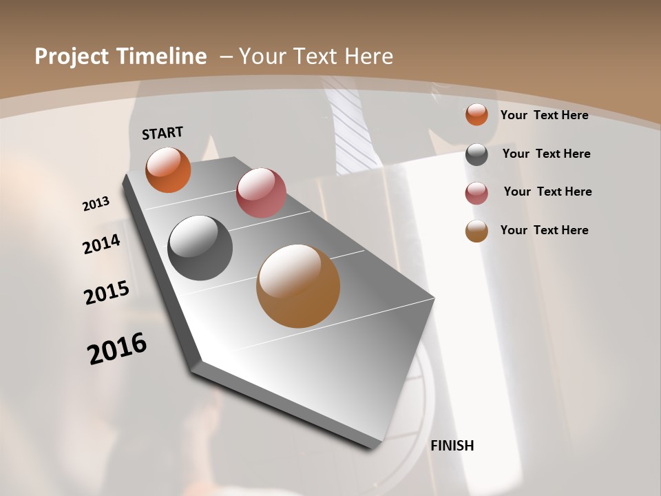 A Man Giving A Presentation To A Group Of People PowerPoint Template