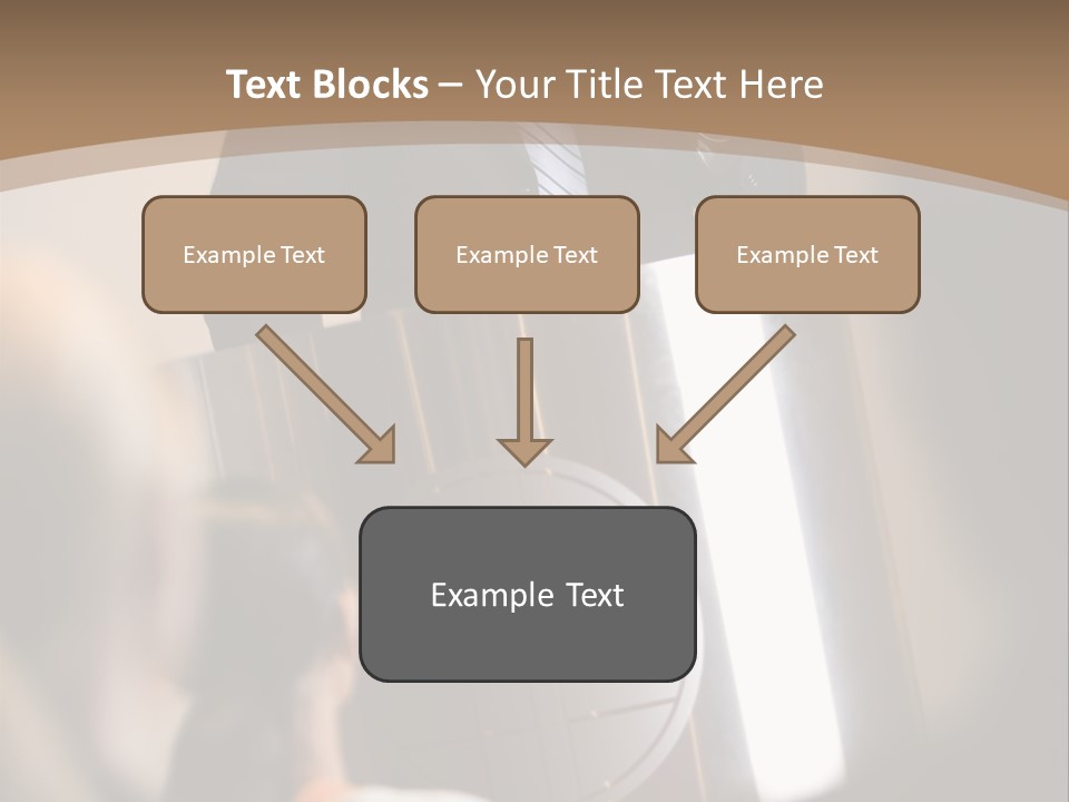 A Man Giving A Presentation To A Group Of People PowerPoint Template