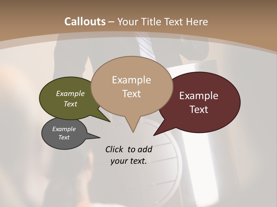 A Man Giving A Presentation To A Group Of People PowerPoint Template