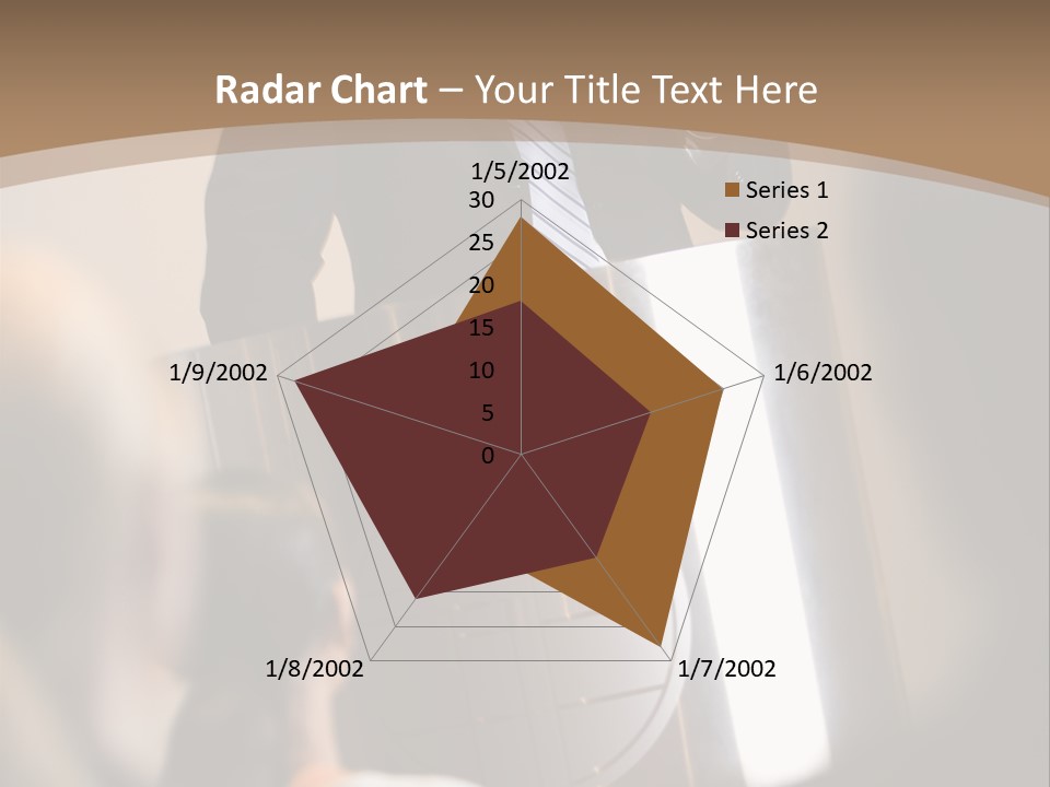 A Man Giving A Presentation To A Group Of People PowerPoint Template