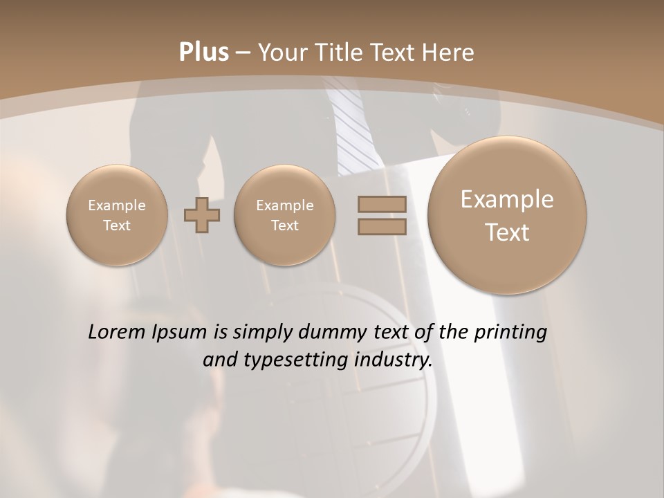 A Man Giving A Presentation To A Group Of People PowerPoint Template