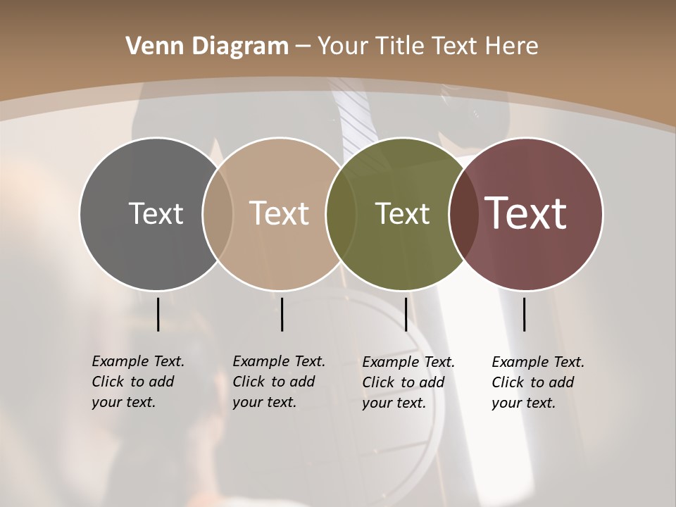 A Man Giving A Presentation To A Group Of People PowerPoint Template