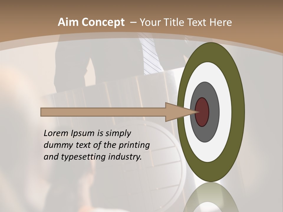 A Man Giving A Presentation To A Group Of People PowerPoint Template