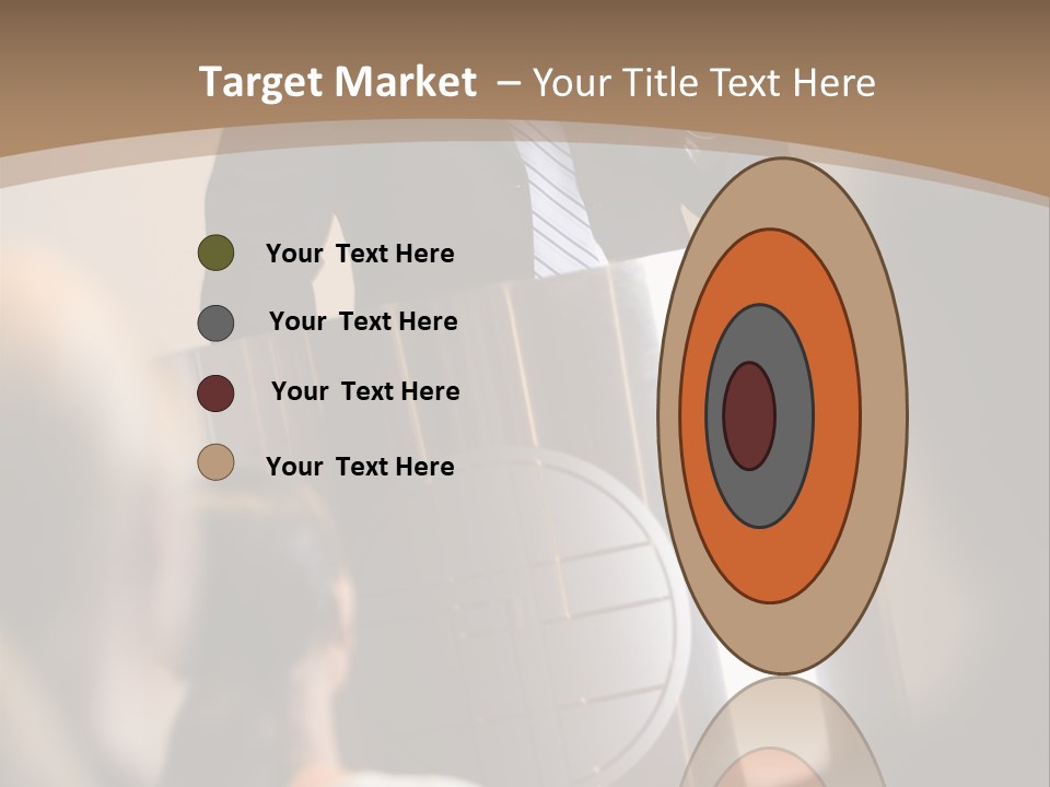 A Man Giving A Presentation To A Group Of People PowerPoint Template