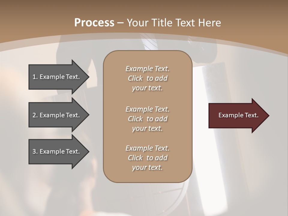 A Man Giving A Presentation To A Group Of People PowerPoint Template