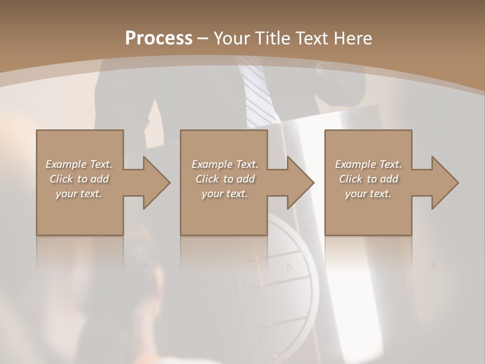 A Man Giving A Presentation To A Group Of People PowerPoint Template