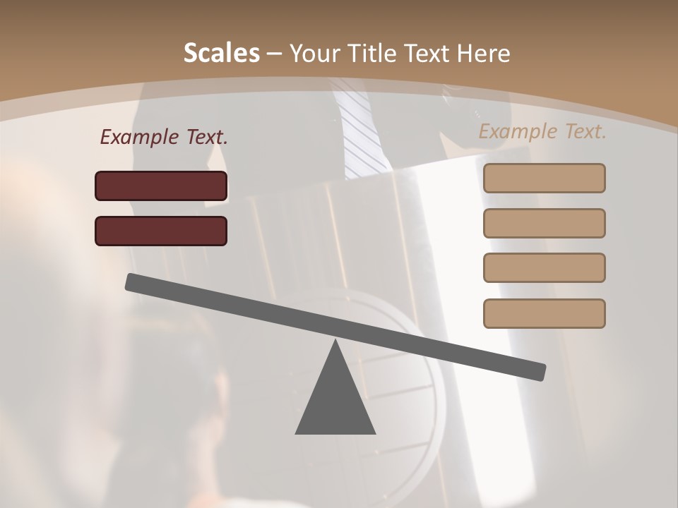 A Man Giving A Presentation To A Group Of People PowerPoint Template